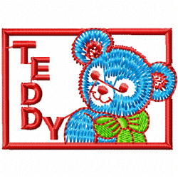 Teddy Embroidery Design 8 Teddy Embroidery Design 8